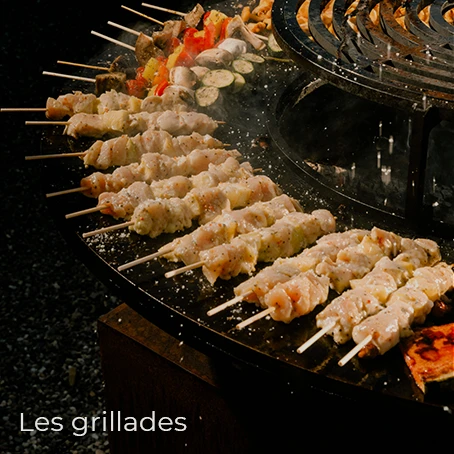 Live cooking - Animations salées : Les grillades