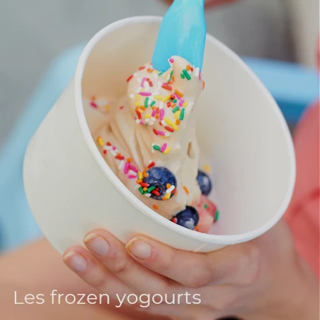Live cooking - Animations sucrées : Les frozen yogourts