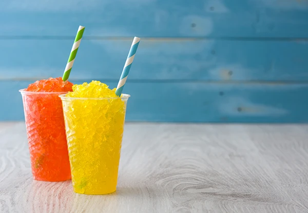Animations culinaires : Les granitas