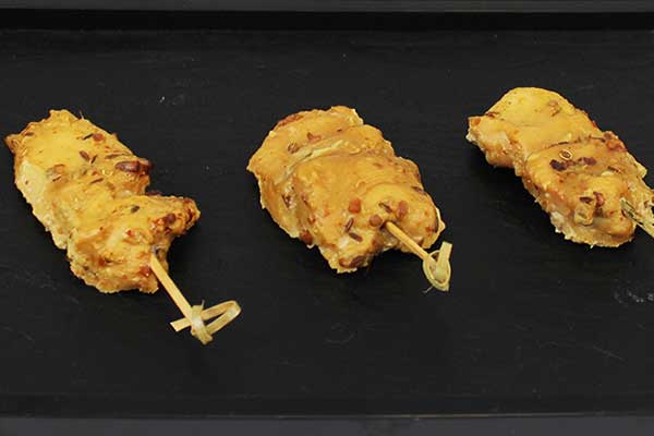 brochettes de poulet satay