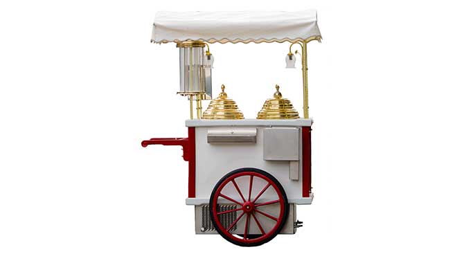 chariot de glaces