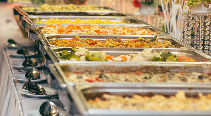 REPAS EN BUFFET
