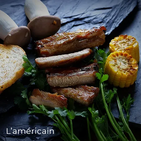 Buffet "prêt-à-manger" : L'américain