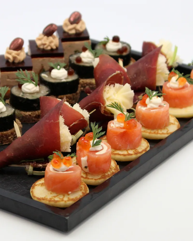 fêtes de fin d'années : amuse-bouches - Ardoise gourmande