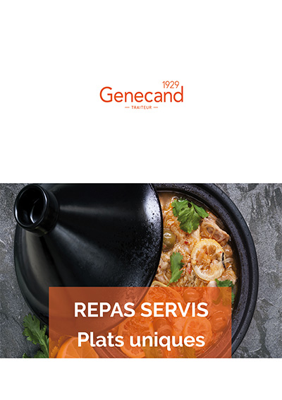 2018 repas servis plats uniques