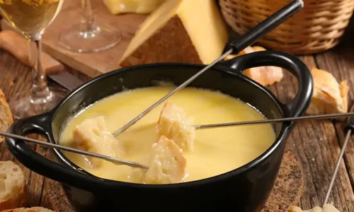repas servis plats uniques fondue